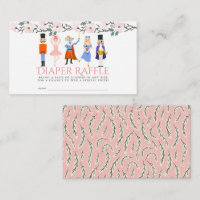Billet de rabat à Baby shower rose Nutcracker