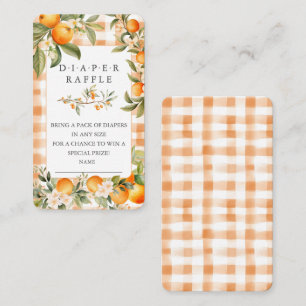 Carte D'accompagnement Billet de rabat à couche de fleur d'orange