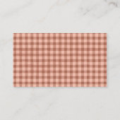 Carte D'accompagnement Billet de rabat à couche d'ours de bois (Dos)