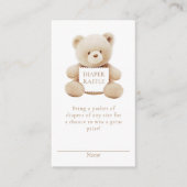 Carte D'accompagnement Billet de rabat à couches neutres selon le sexe de (Devant)