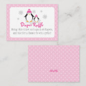 Carte D'accompagnement Billet de rabat à couches roses (Devant / Derrière)