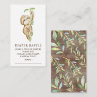 Billet de rabat au Baby shower de fentes doux