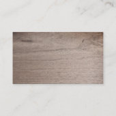 Carte D'accompagnement Billet de rabat au Baby shower forestier enchâssé (Dos)