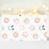 Carte D'accompagnement Billet de rabat au calamar pour animaux mignons