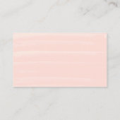 Carte D'accompagnement Billet de rabat Baby shower Pink Diaper (Dos)