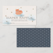 Carte D'accompagnement Billet de rabat de Baby shower Red Panda (Devant / Derrière)