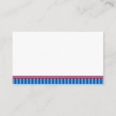 Carte D'accompagnement Billet de rabat de couche de baseball (Dos)