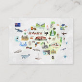 Carte D'accompagnement Billet de rabat de couches de Baby shower| Kangaro (Dos)