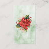 Carte D'accompagnement Billet de rabat de Noël neutre pour les hommes (Dos)