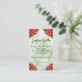 Carte D'accompagnement Billet de rabat de Noël neutre pour les hommes (Debout devant)