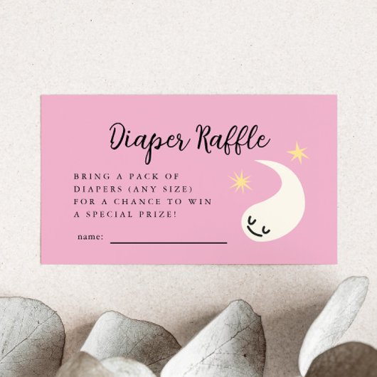 Carte D'accompagnement Billet de rabat de petite couche rose