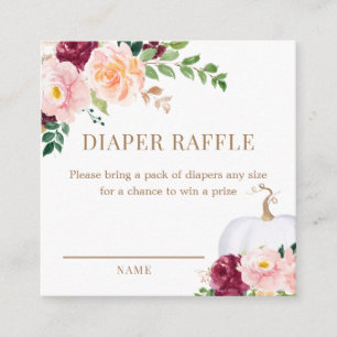 Carte D'accompagnement Billet de rabat doux pour petits Citrouilles