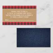 Carte D'accompagnement Billet de rabat Petit Homme, bûcheron (Devant / Derrière)