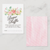 Carte D'accompagnement Billet de rabat pour bébé (Devant / Derrière)