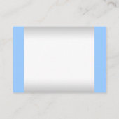 Carte D'accompagnement Billet de rabat pour bébé garçon (Dos)