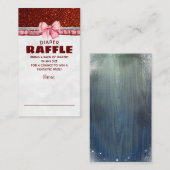 Carte D'accompagnement Billet de rabat pour bébé Père Noël de Noël (Devant / Derrière)