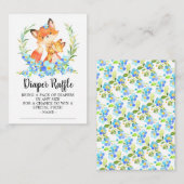 Carte D'accompagnement Billet de rabat pour couche de douche Maman & Baby (Devant / Derrière)