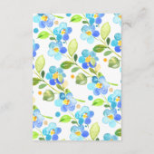 Carte D'accompagnement Billet de rabat pour couche de plongée maman et bé (Dos)