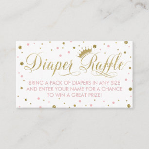 Carte D'accompagnement Billet de rabat, Princesse, Rose