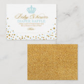 Carte D'accompagnement Billet de rabat Royal Crown Prince Diaper (Devant / Derrière)