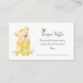 Carte D'accompagnement Billet de rabat Teddy Bear Miel Bee (Devant)