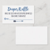 Carte D'accompagnement Billet de rabat Tribale Oh Garçon (Devant / Derrière)