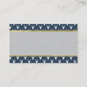 Carte D'accompagnement Billet de rouille, Cerf de bois, Baby shower (Dos)