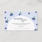 Carte D'accompagnement Billet de tombola Blueberry (Devant)