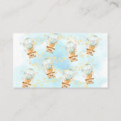 Carte D'accompagnement Billet de tombola couche pour bébé animaux dans un (Dos)