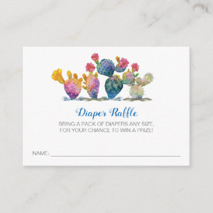 Carte D'accompagnement Billet Fiesta Boy Baby shower Refle