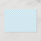 Carte D'accompagnement Billet fourreau Baby shower singe Insertion (Dos)