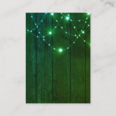 Carte D'accompagnement Billet Lavender Rose & Emerald Raffle (Dos)