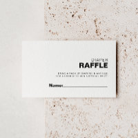 Billet minimaliste Élégant Formel Diaper