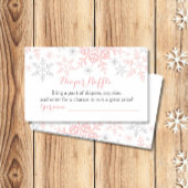 Carte D'accompagnement Billet Petit Baby shower de décapage de la couche 