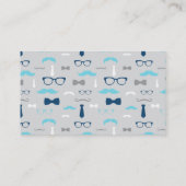 Carte D'accompagnement Billet Petit Déposeur, Bleu Bébé, Marine (Dos)