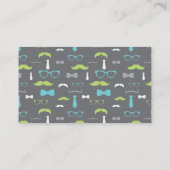 Carte D'accompagnement Billet Petit Déposeur, Turquoise, Lime, Gris (Dos)