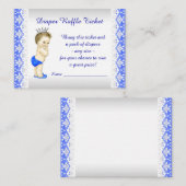 Carte D'accompagnement Billet Prince Diaper Raffle (Devant / Derrière)