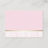 Carte D'accompagnement Billet rabat Ballerina Princess Diaper (Dos)