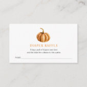 Carte D'accompagnement Billet rabat pour Baby shower (Devant)