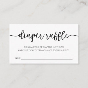 Carte D'accompagnement Billet rabat pour Baby shower