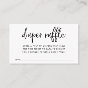 Carte D'accompagnement Billet rabat pour Baby shower