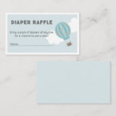 Carte D'accompagnement Billets de rabat de couches à air chaud (Devant / Derrière)