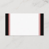 Carte D'accompagnement Billets de roussettes de la couche de Ladybug (Dos)