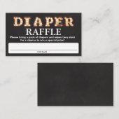 Carte D'accompagnement Billets de rousseur baby shower (Devant / Derrière)