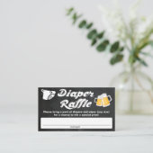 Carte D'accompagnement Billets de rousseur baby shower (Debout devant)