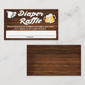 Carte D'accompagnement Billets de rousseur baby shower (Devant / Derrière)