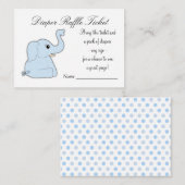 Carte D'accompagnement Billets de rousseur Blue Elephant (Devant / Derrière)