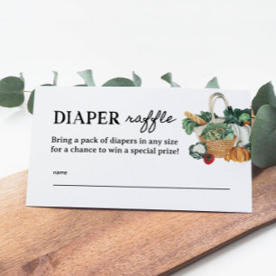 Carte D'accompagnement Billets de rousseur de Baby showers cultivés local