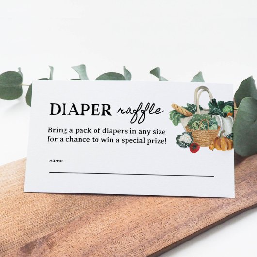 Carte D'accompagnement Billets de rousseur de Baby showers cultivés local