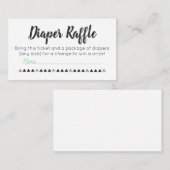 Carte D'accompagnement Billets de rousseur de couches (Devant / Derrière)